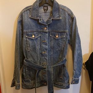Urban Outfitters BDG belted jean jacket